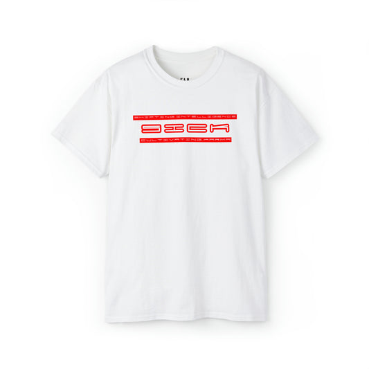 TRUEST VIRTUE TEE T SHIRT SICK V2 PRINT WHITE/RED