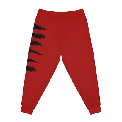 BLD SICK PRINT TRACKSUIT BOTTOMS RED/BLACK
