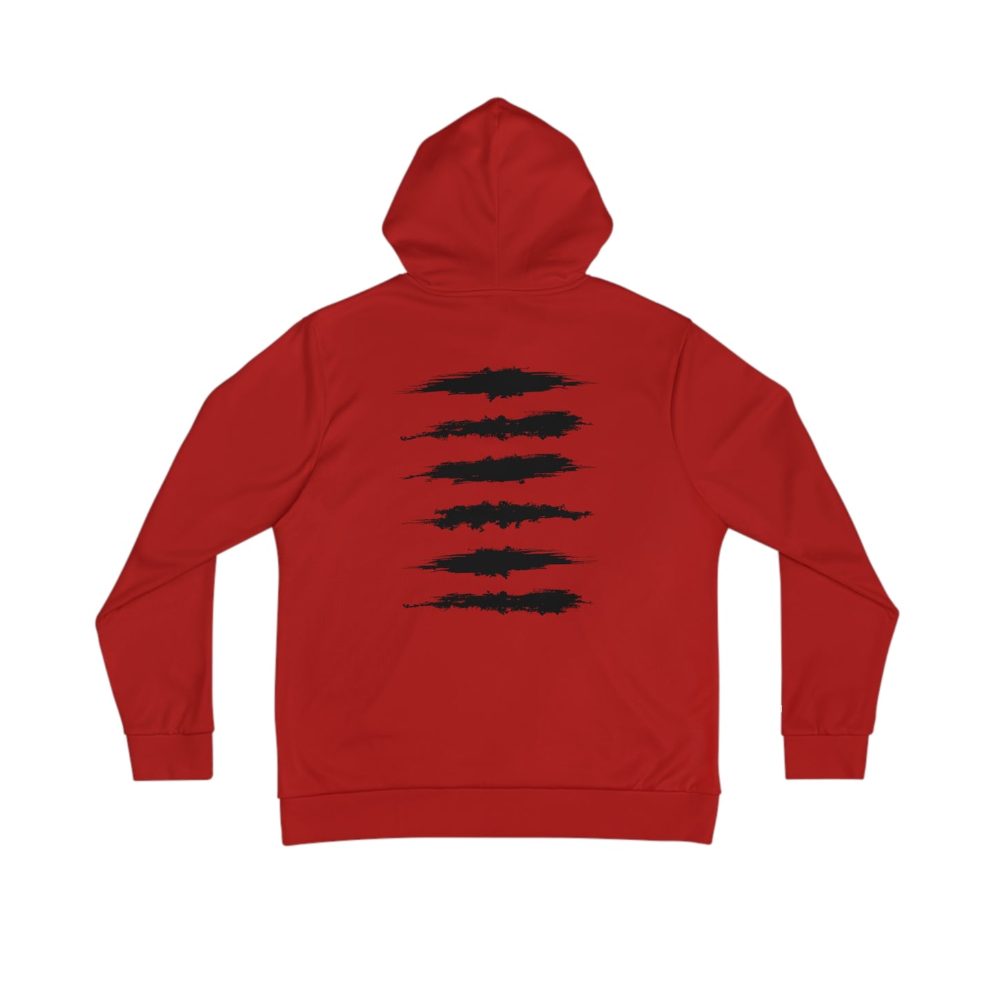BLD SICK PRINT HOODIE RED/BLACK