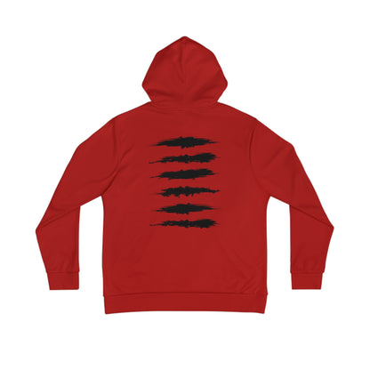 BLD SICK PRINT HOODIE RED/BLACK