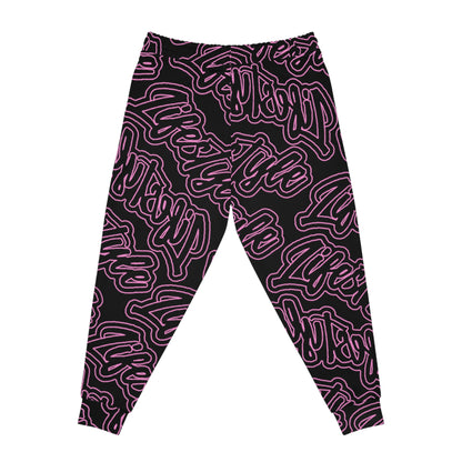 TNT TWENTY3 TRACKSUIT BOTTOMS BLACK/PINK/WHITE