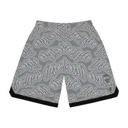 TWENTY3 BASKETBALL SHORTS GREY/BLACK/WHITE
