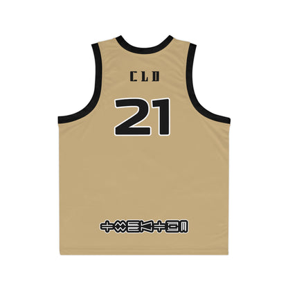 TNT 2 TWENTY3 BASKETBALL JERSEY BEIGE/BLACK/WHITE
