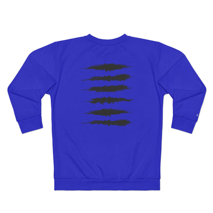 BLU MAGIK SICK PRINT CREWNECK DARK BLUE/BLACK
