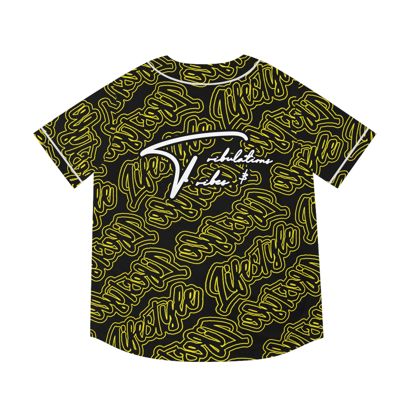 TNT TWENTY3 BASEBALL JERSEY YELLOW/WHITE/BLACK