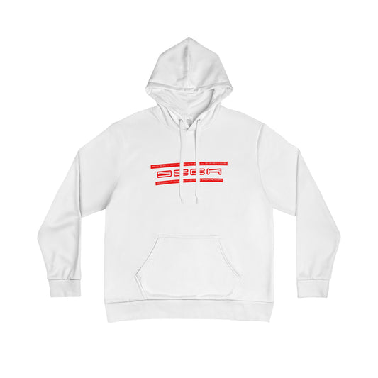 RED MERCURY SICK PRINT HOODIE RED/WHITE