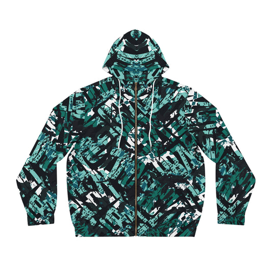 CYANIC CAMO HOODIE by MJDT | Only 17 Limited Editions