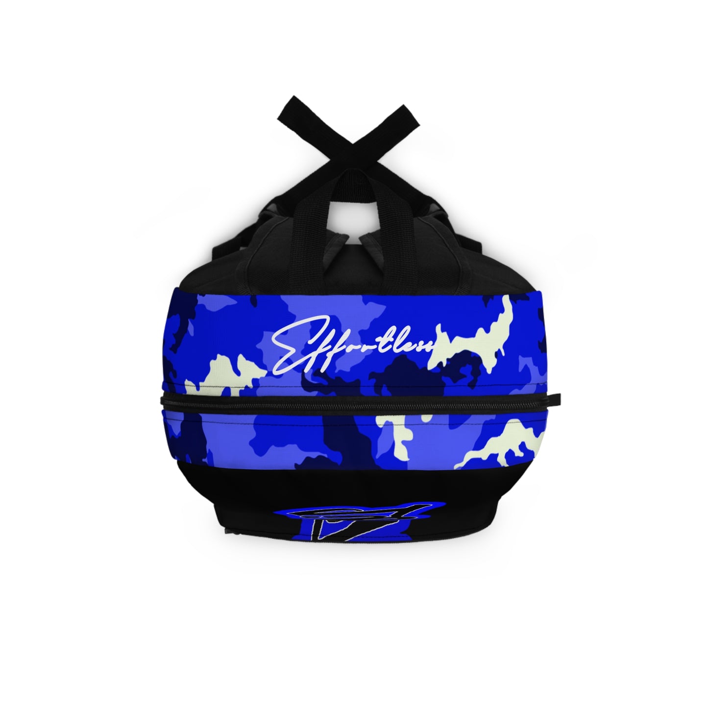 BLUECHEESE T1 CAMOSIDE BLUE PRINT BACKPACK BAG BLUE/WHITE//BLACK - CLD LABEL X GDP