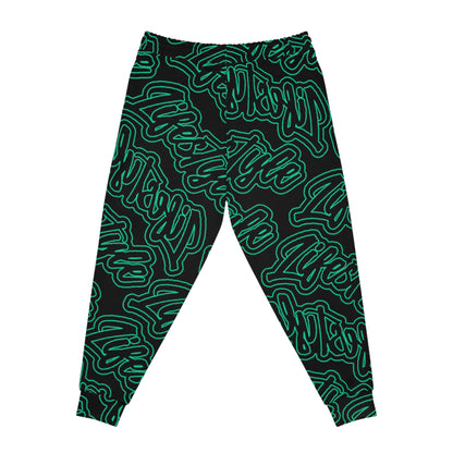 TNT TWENTY3 TRACKSUIT BOTTOMS BLACK/TEAL/WHITE