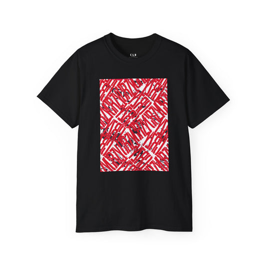 TRU RED 2CRZY TEE T SHIRT PRINT BLACK/RED