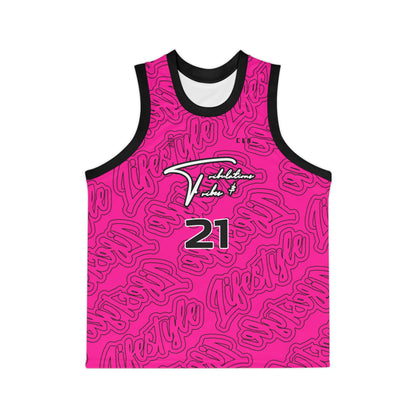 TNT LP TWENTY3 BASKETBALL JERSEY HOT PINK/BLACK/WHITE