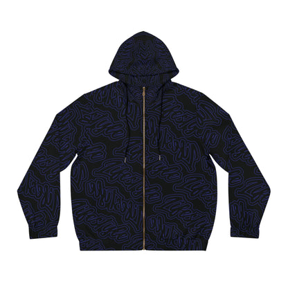 MIDNIGHT AZUL LIFESTYLE HOODIE by MJDT | Only 17 Limited Editions