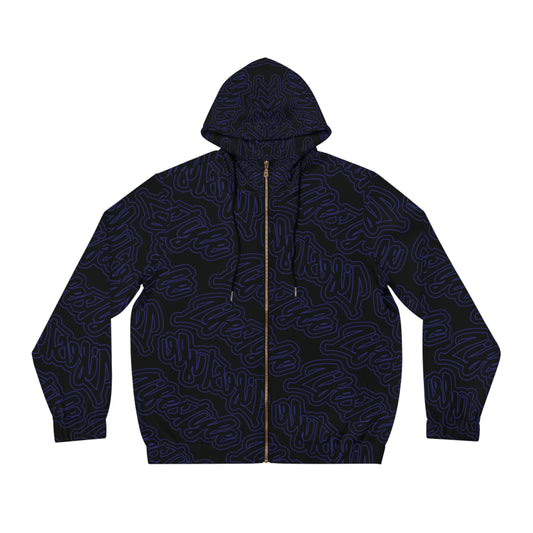 MIDNIGHT AZUL LIFESTYLE HOODIE by MJDT | Only 17 Limited Editions