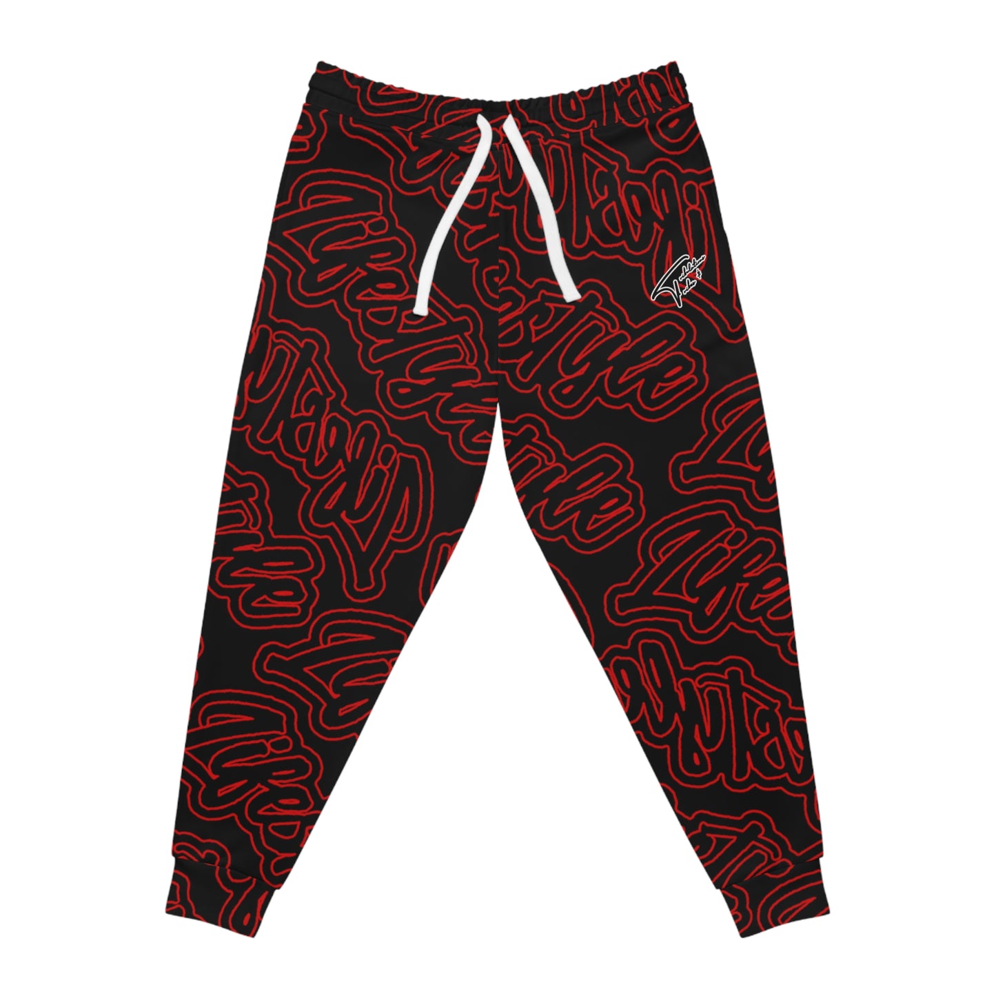 TNT TWENTY3 TRACKSUIT BOTTOMS BLACK/RED/WHITE