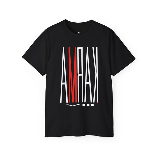 KARMA 8 TEE T SHIRT PRINT BLACK/RED