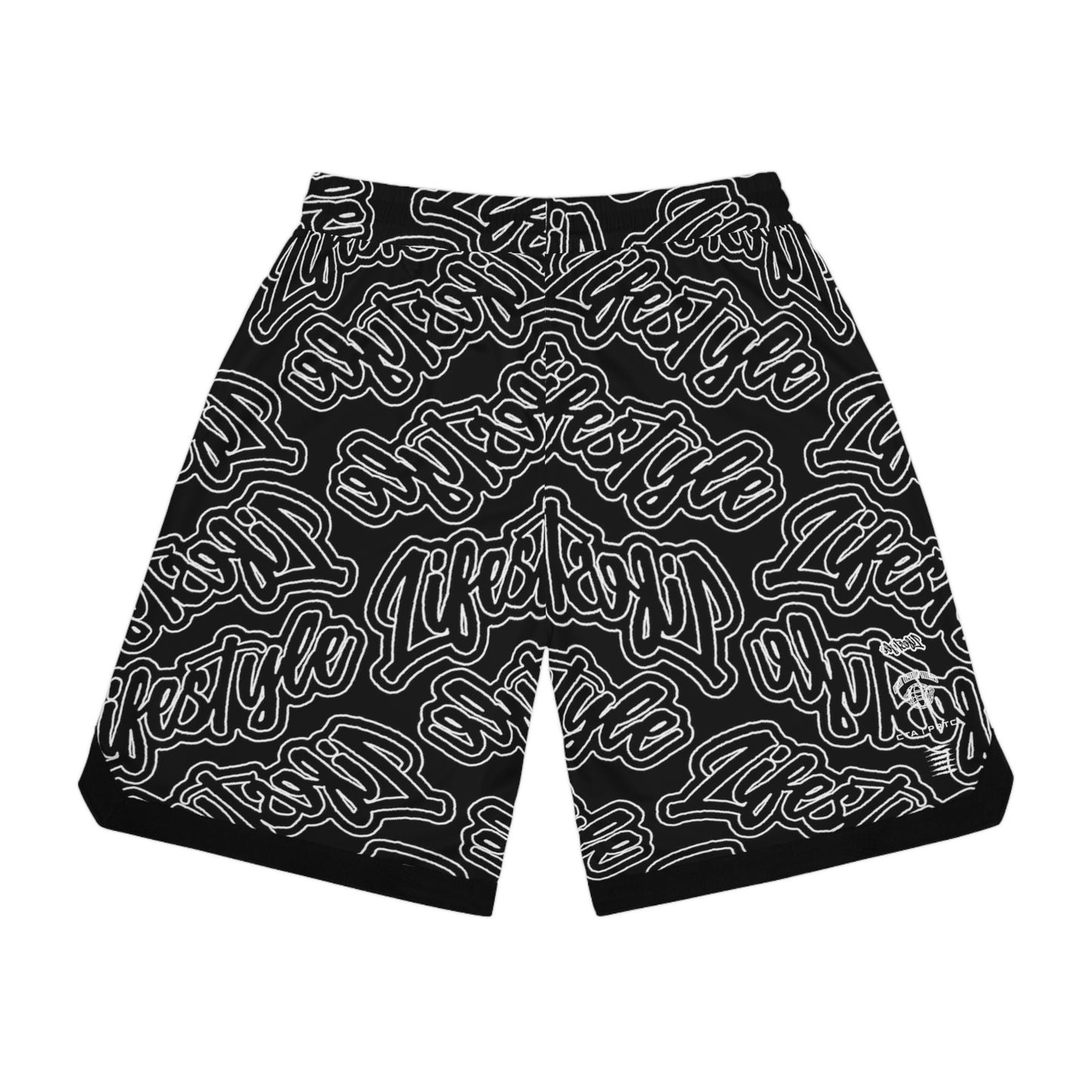 TWENTY3 BASKETBALL SHORTS BLACK/WHITE