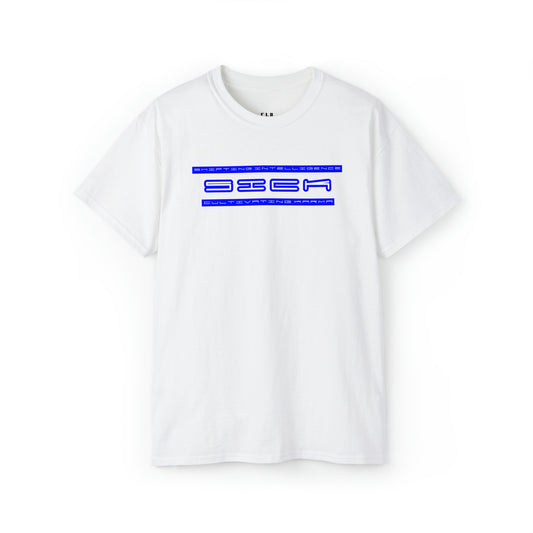 TRUEST VIRTUE TEE T SHIRT SICK V2 PRINT BLUE/WHITE