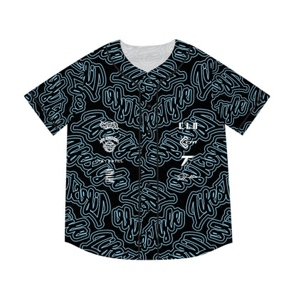 TNT TWENTY3 BASEBALL JERSEY SKY BLUE/BLACK/WHITE