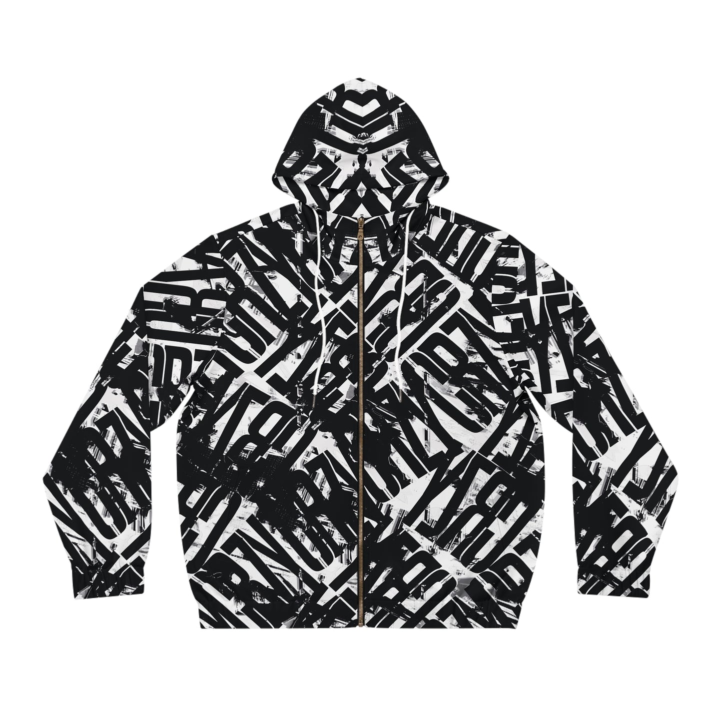 ACHROMATIC 2CRZY HOODIE by MJDT | Only 17 Limited Editions