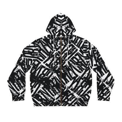 ACHROMATIC 2CRZY HOODIE by MJDT | Only 17 Limited Editions