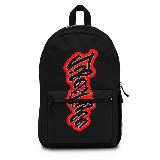 WAR T2 CAMOSIDE RED PRINT BACKPACK BAG RED/WHITE/BLACK - CLD LABEL X GDP