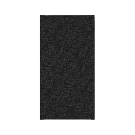 LIFESTYLE PATTERN BLACK GREY NECK TUBE