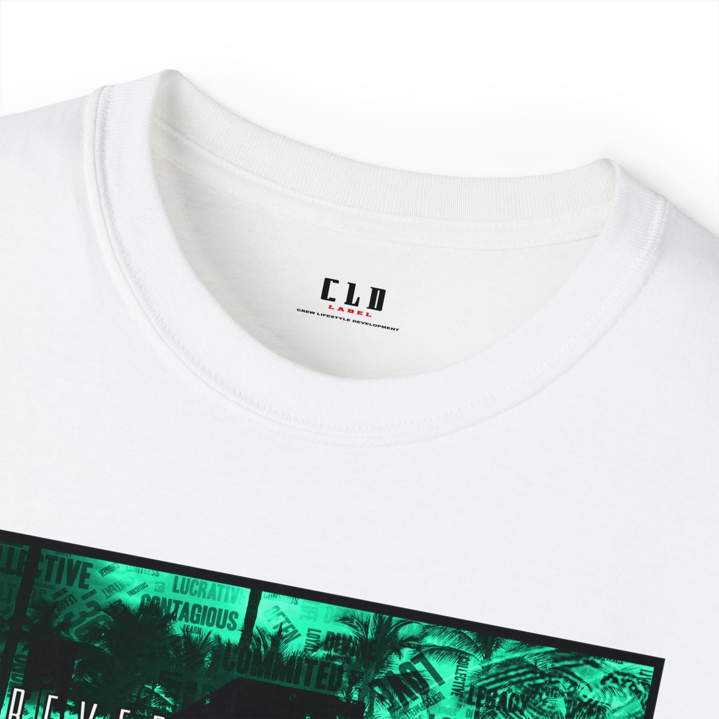 FOREVER APPRECIATED TEE TEAL/BLACK/WHITE