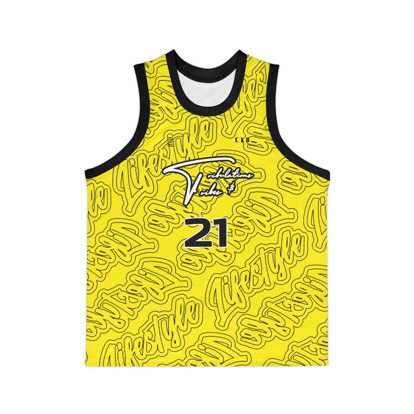 TNT LP TWENTY3 BASKETBALL JERSEY YELLOW/BLACK/WHITE