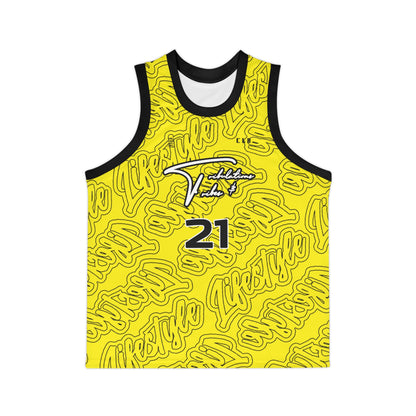 TNT LP TWENTY3 BASKETBALL JERSEY YELLOW/BLACK/WHITE