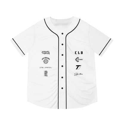 ICE SICK PRINT BASEBALL JERSEY WHITE/BLACK