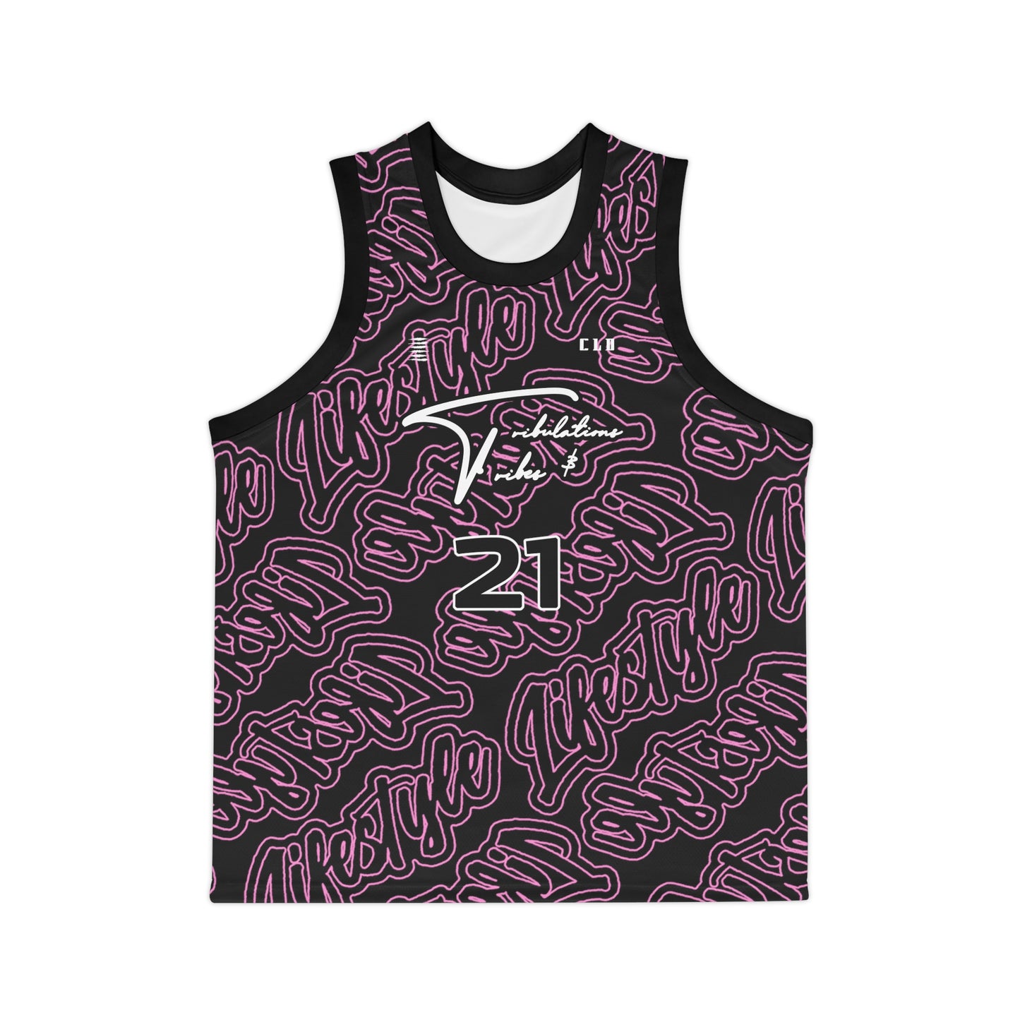 TNT LP TWENTY3 BASKETBALL JERSEY BLACK/PINK/WHITE