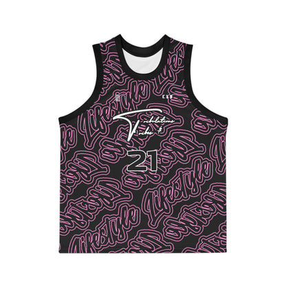 TNT LP TWENTY3 BASKETBALL JERSEY BLACK/PINK/WHITE