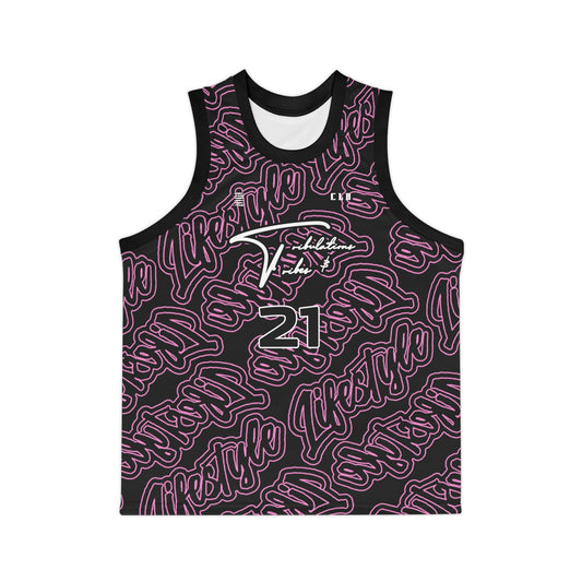 TNT LP TWENTY3 BASKETBALL JERSEY BLACK/PINK/WHITE