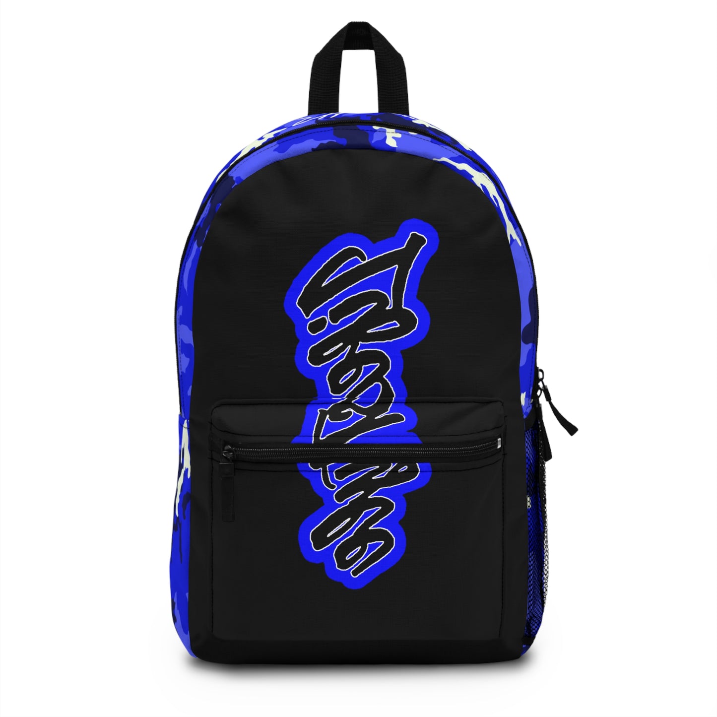 BLUECHEESE T1 CAMOSIDE BLUE PRINT BACKPACK BAG BLUE/WHITE//BLACK - CLD LABEL X GDP