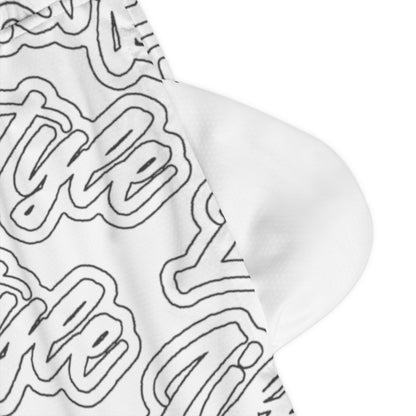 TWENTY3 BASKETBALL SHORTS WHITE/BLACK/WHITE