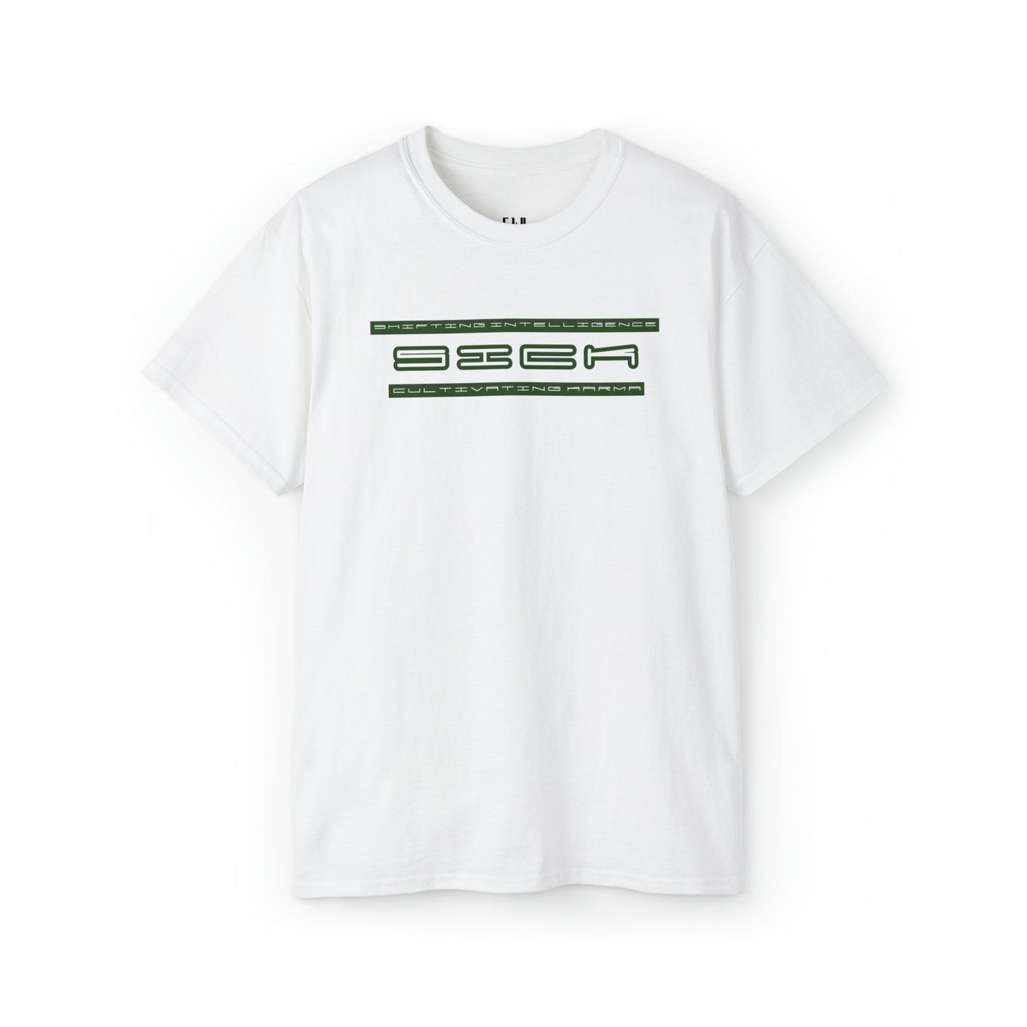 TRUEST VIRTUE TEE T SHIRT SICK V2 PRINT WHITE/GREEN/OLIVE