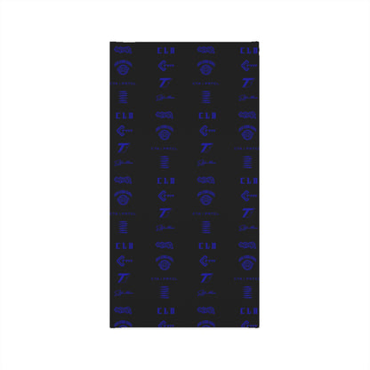CLD KLAN PATTERN BLACK BLUE NECK TUBE