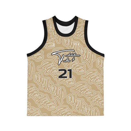 TNT LP TWENTY3 BASKETBALL JERSEY BEIGE/BLACK/WHITE