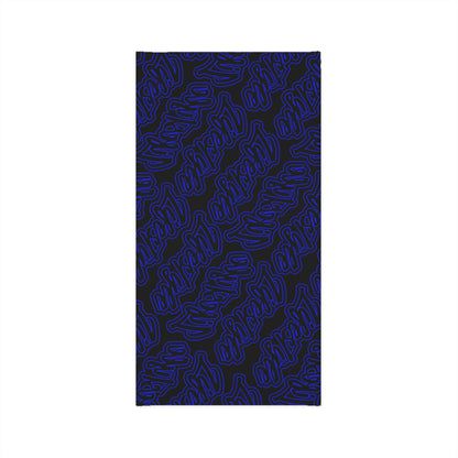 LIFESTYLE PATTERN BLACK BLUE NECK TUBE
