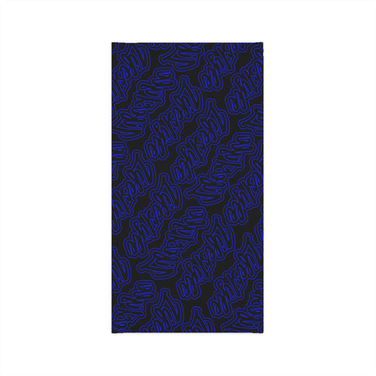 LIFESTYLE PATTERN BLACK BLUE NECK TUBE