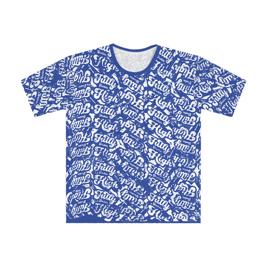 ROYAL BLUE FFH T-SHIRT | BLUE/WHITE