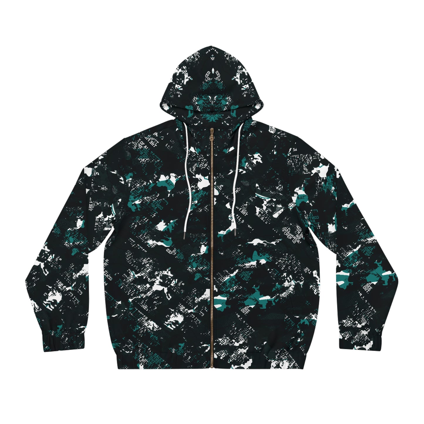 MONOCHROME WAVE HOODIE by MJDT | Only 17 Limited Editions
