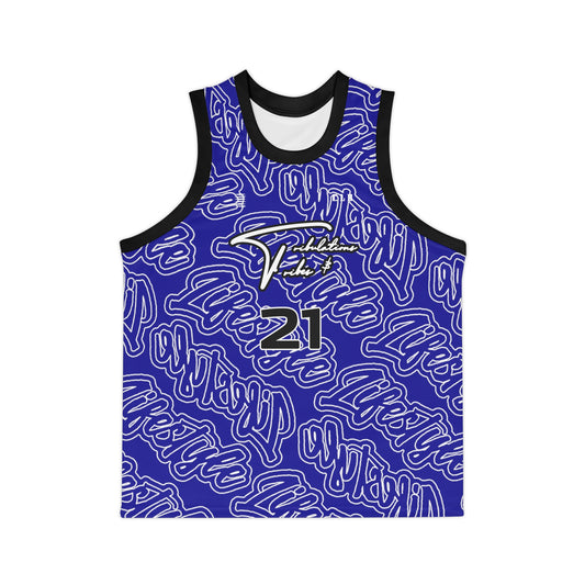 TNT LP TWENTY3 BASKETBALL JERSEY BLUE/BLACK/WHITE