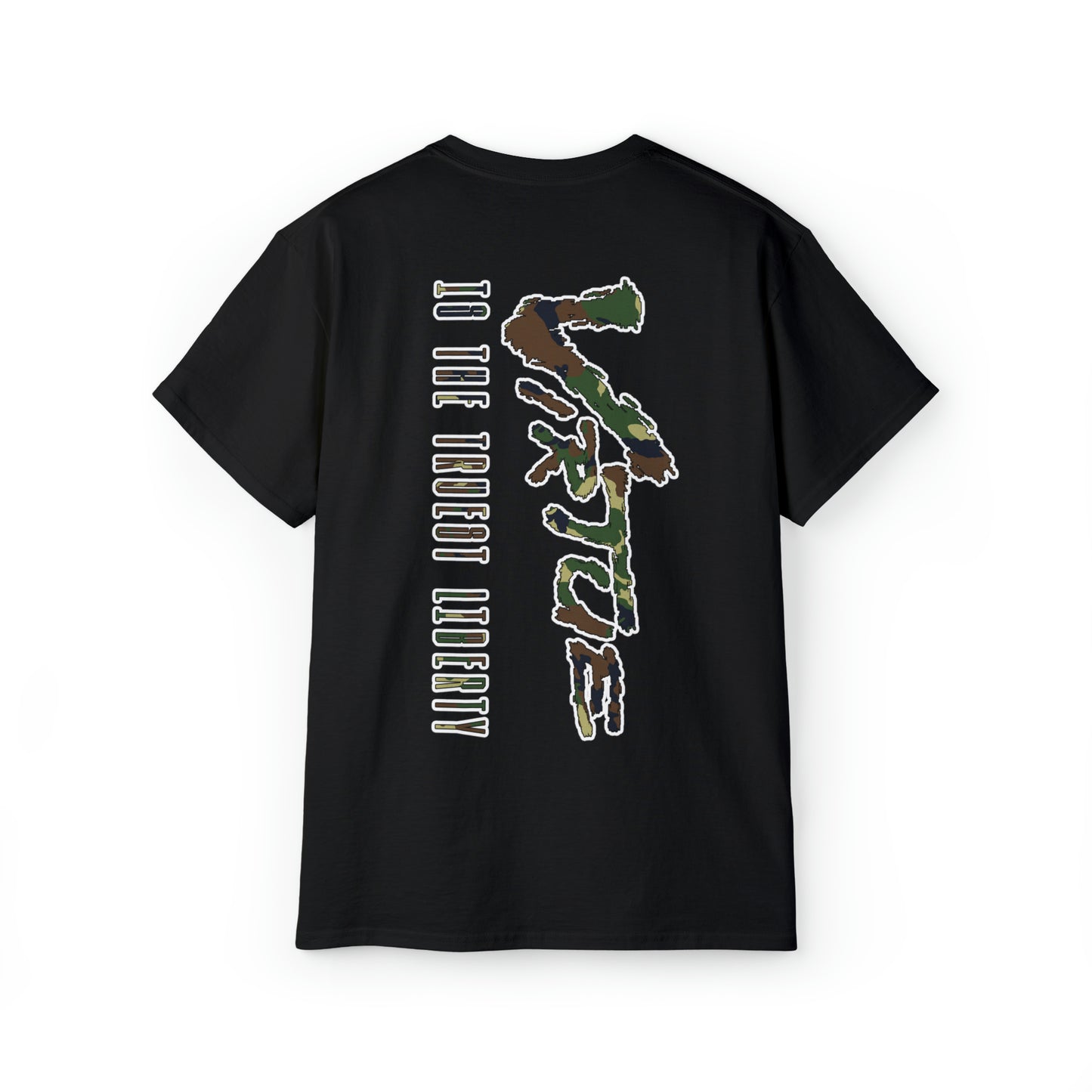 TRUEST VIRTUE TEE T SHIRT SICK V2 PRINT BLACK/GREEN/OLIVE
