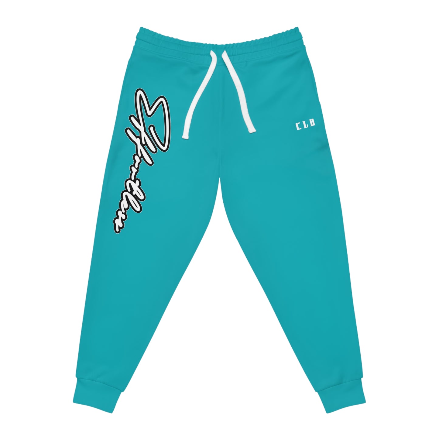 EFFORTLESS JOGGERS BOTTOMS CALYPSO BLUE/WHITE/BLACK TRACKSUIT