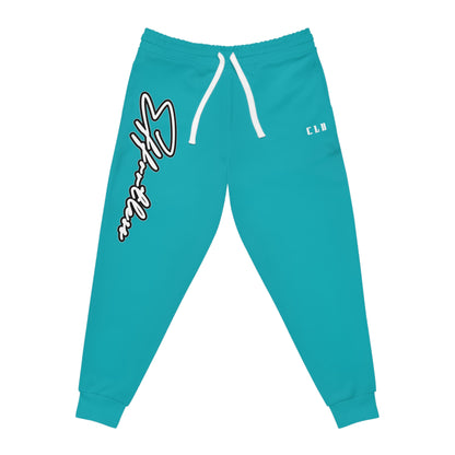EFFORTLESS JOGGERS BOTTOMS CALYPSO BLUE/WHITE/BLACK TRACKSUIT
