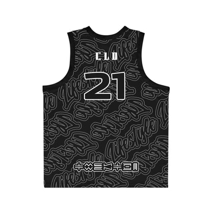 TNT LP TWENTY3 BASKETBALL JERSEY BLACK/WHITE/GREY