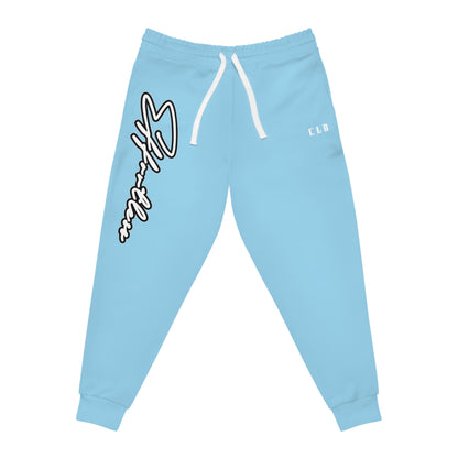 EFFORTLESS JOGGERS BOTTOMS SKY BLUE/WHITE/BLACK TRACKSUIT