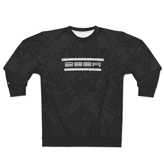 DARK MATTER SICK V2 PRINT CREWNECK BLACK/WHITE
