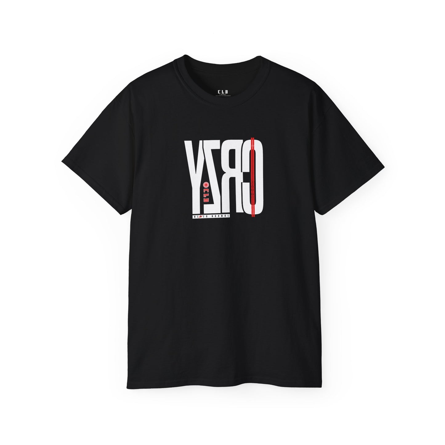 ROJO 2CRZY NNFN TEE T SHIRT PRINT BLACK/WHITE/RED